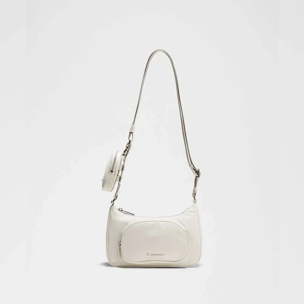 🆕✨ Lululemon Crossbody Bag with Nano Pouch - Bone